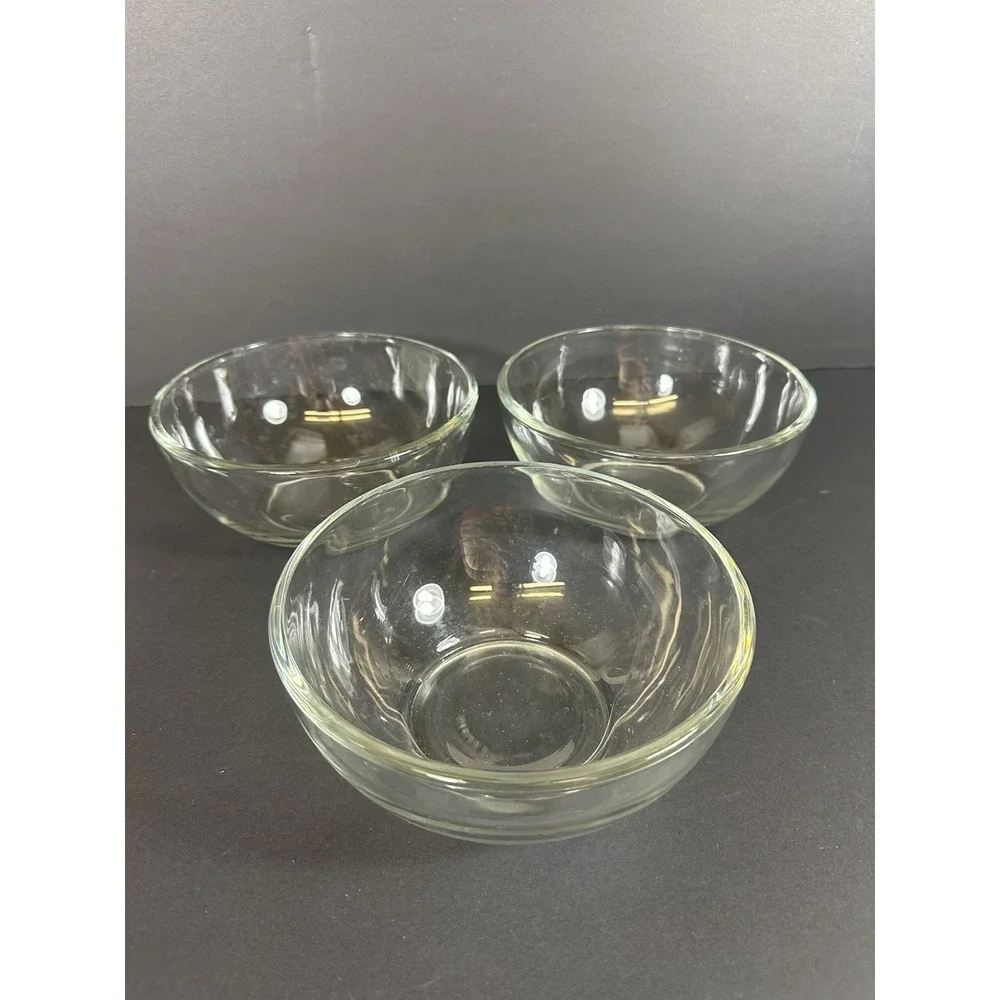 Clear Glass Bowls 6